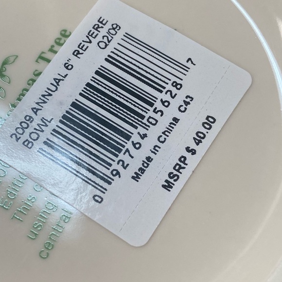 SPODE CHRISTMAS TREE 6” CANDY DISH BRAND NEW IN BOX - Picture 7 of 10